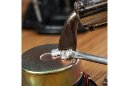 Припой пруток ПОС-40, Ø8мм, L=400мм, ±198г, (олово 40%, свинец 60%) REXANT