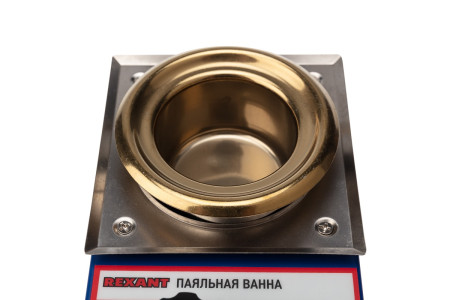 Паяльная ванна REXANT, модель R50, 150 Вт, ø 50 мм, 200-480 °C