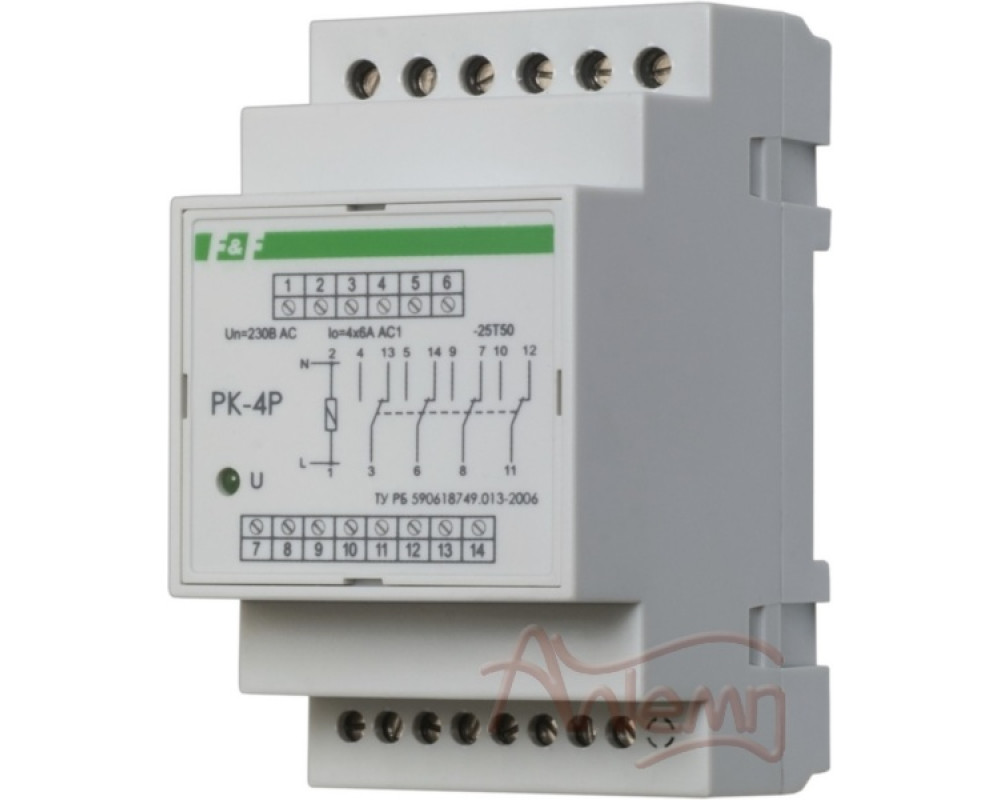 Реле промежуточное PK-4P 12