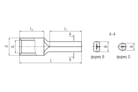 Нак-к штифтовой плоский НШП-70 (КВТ)