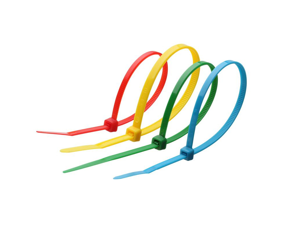 КСС 5х400 (зел) (100шт) Стяжка нейлоновая