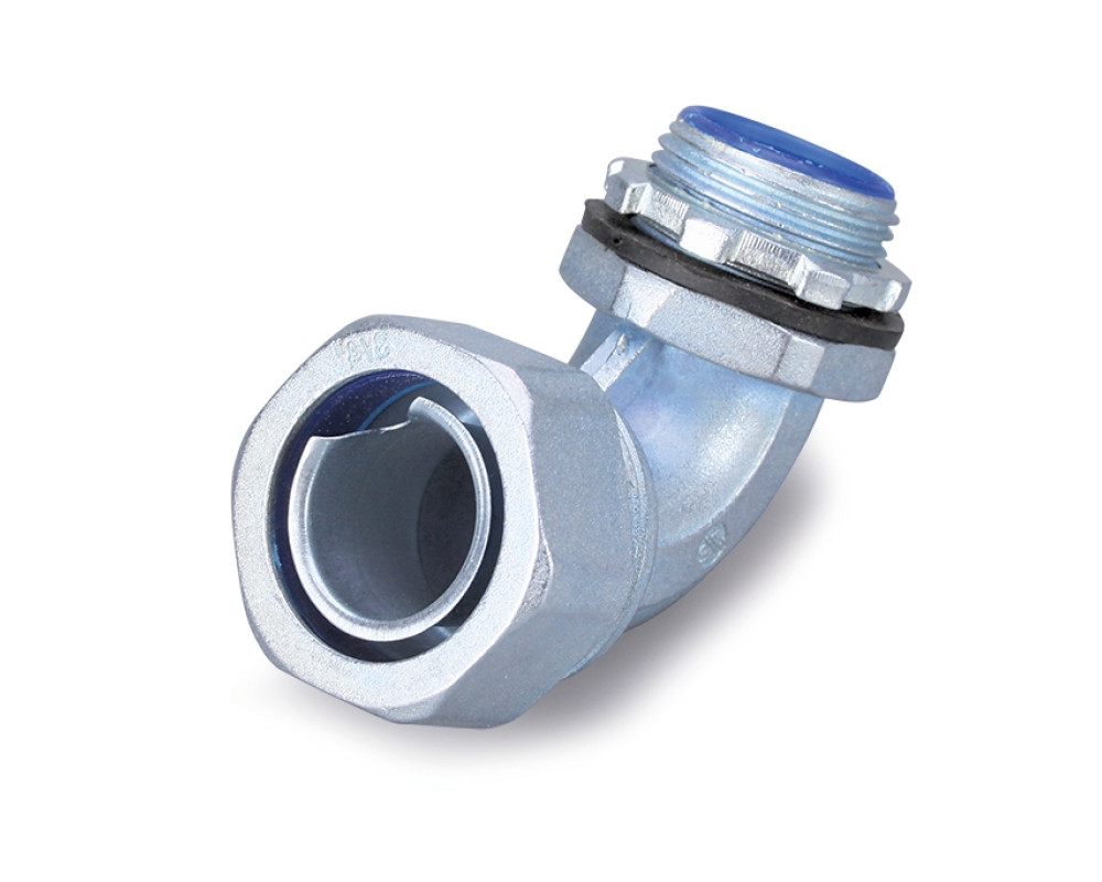 Муфта вводная для металлорукава ВМ(90⁰)-20(3/4") FORTISFLEX